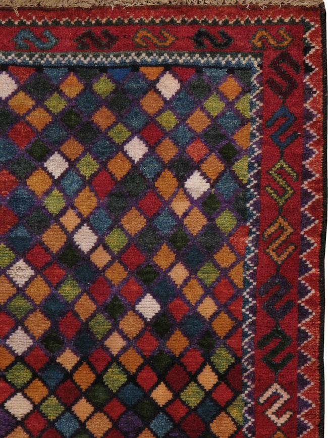 Vintage Gabbeh Rug, No.21478 - Galerie Shabab