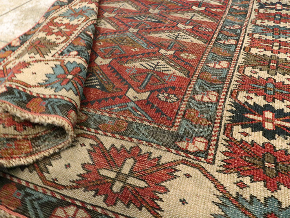 Antique Caucasian Shirvan Rug, No.21480 - Galerie Shabab