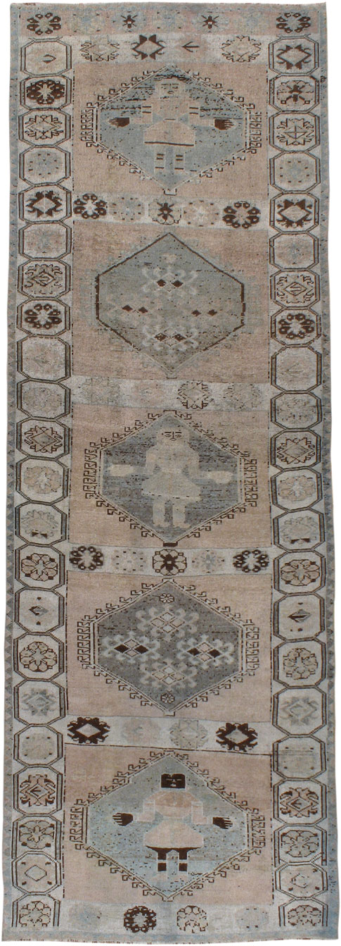 Antique Bakhtiari Gallery Carpet, No.21498 - Galerie Shabab
