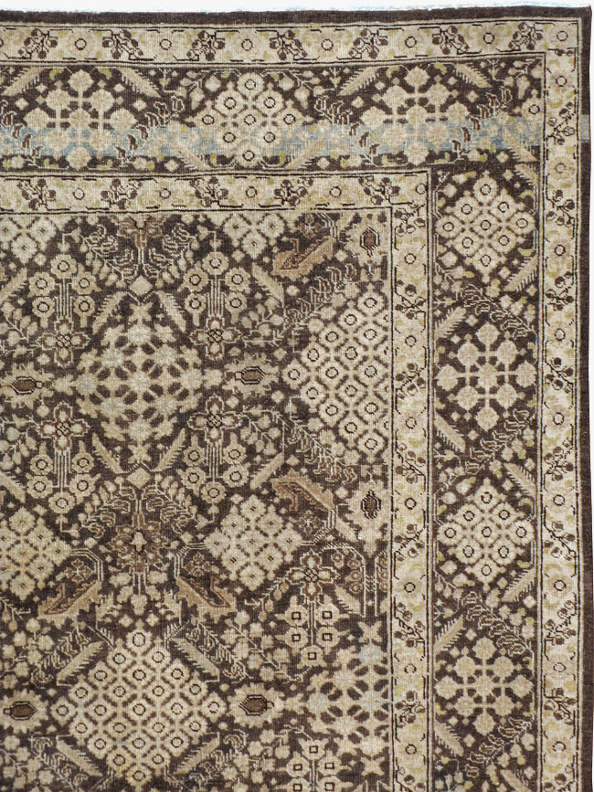 Antique Tabriz Carpet, No.21506 - Galerie Shabab