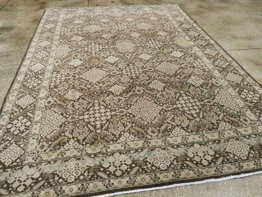 Antique Tabriz Carpet, No.21506 - Galerie Shabab