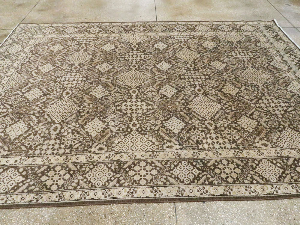 Antique Tabriz Carpet, No.21506 - Galerie Shabab