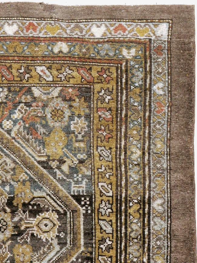 Antique Persian Kurdish Rug, No.21516 - Galerie Shabab