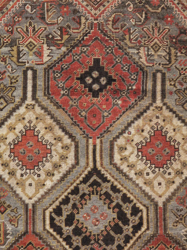 Antique Persian Afshar Rug, No.21517 - Galerie Shabab