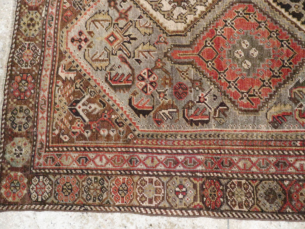 Antique Persian Afshar Rug, No.21517 - Galerie Shabab