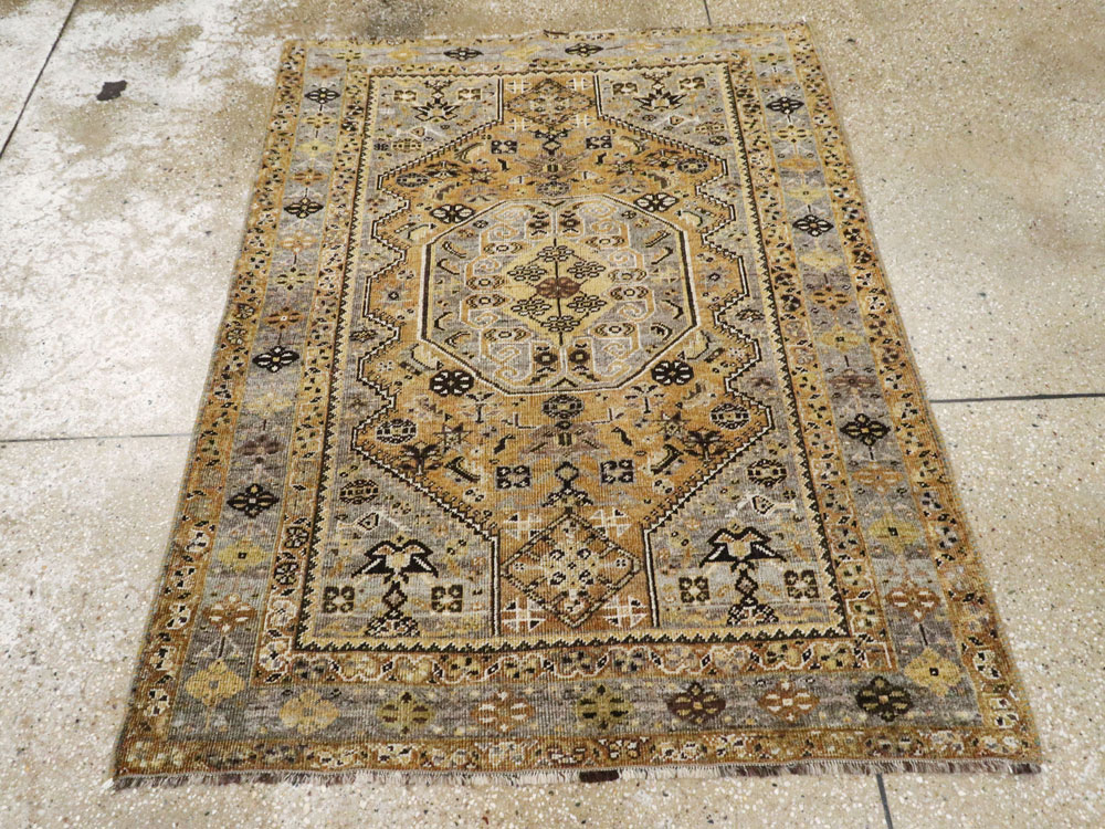 Vintage Persian Afshar Rug, No.21522 - Galerie Shabab