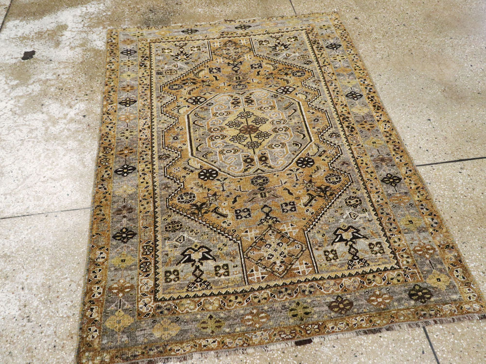 Vintage Persian Afshar Rug, No.21522 - Galerie Shabab