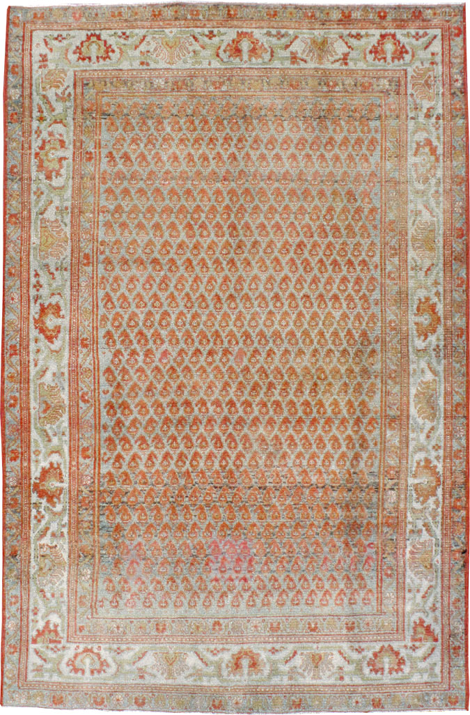 Vintage Persian Malayer Rug, No.21526 - Galerie Shabab