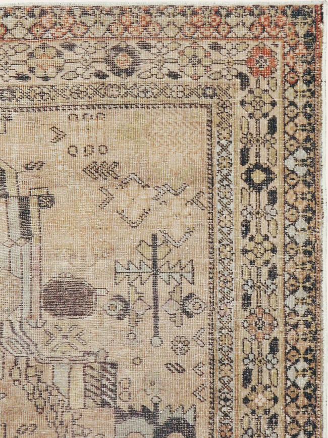 Vintage Persian Afshar Rug, No.21527 - Galerie Shabab