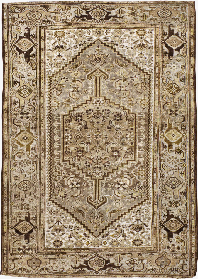 Vintage Persian Malayer Rug, No.21528 - Galerie Shabab