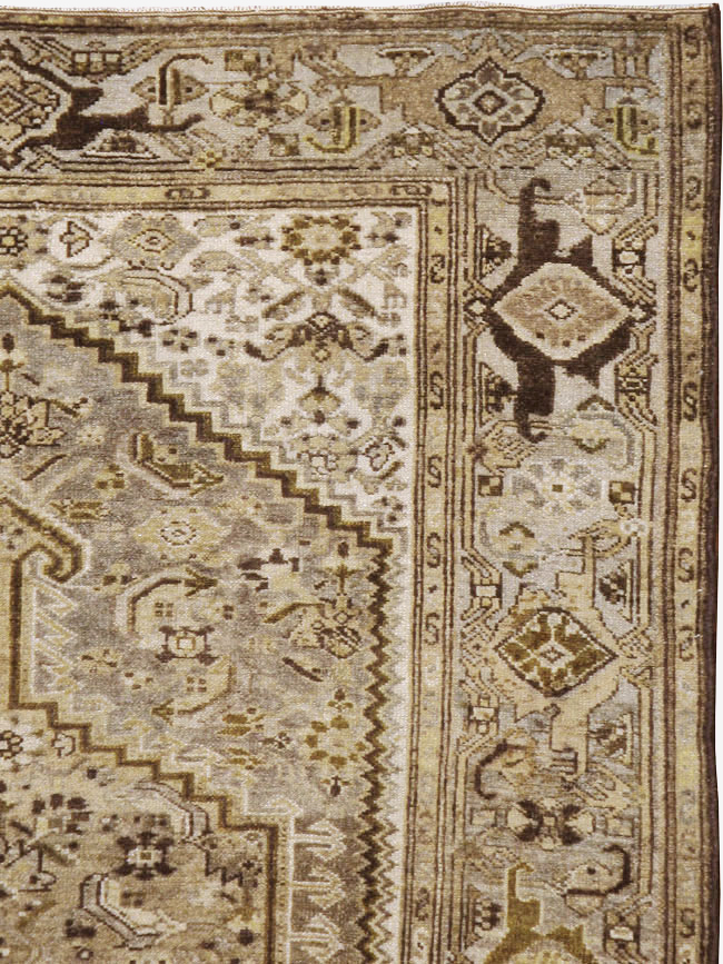 Vintage Persian Malayer Rug, No.21528 - Galerie Shabab