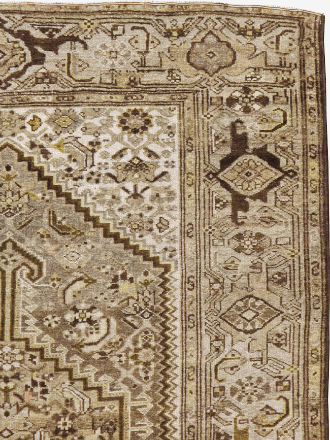 Vintage Persian Malayer Rug, No.21528 - Galerie Shabab