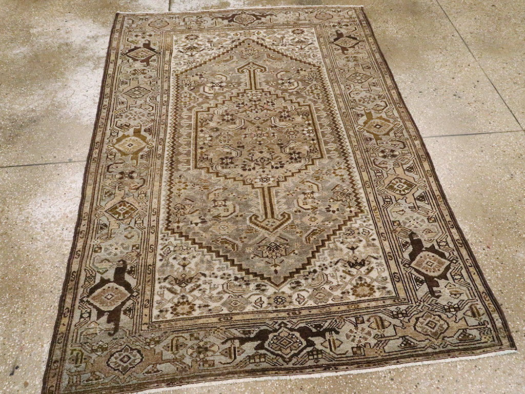 Vintage Persian Malayer Rug, No.21528 - Galerie Shabab
