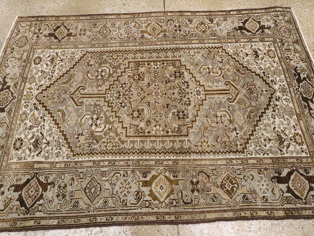 Vintage Persian Malayer Rug, No.21528 - Galerie Shabab