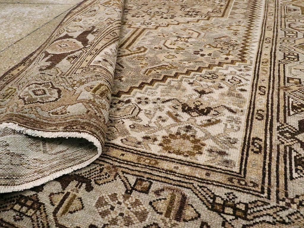 Vintage Persian Malayer Rug, No.21528 - Galerie Shabab