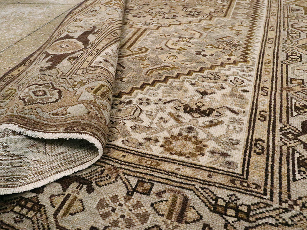 Vintage Persian Malayer Rug, No.21528 - Galerie Shabab