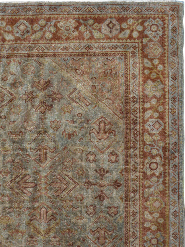 Antique Persian Mahal Rug, No.21529 - Galerie Shabab