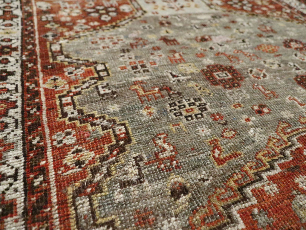 Antique Persian Khamseh Rug, No.21530 - Galerie Shabab