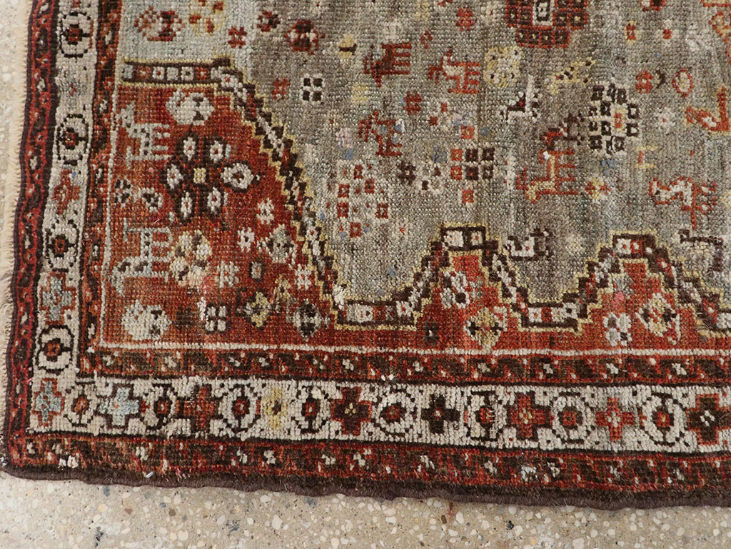Antique Persian Khamseh Rug, No.21530 - Galerie Shabab