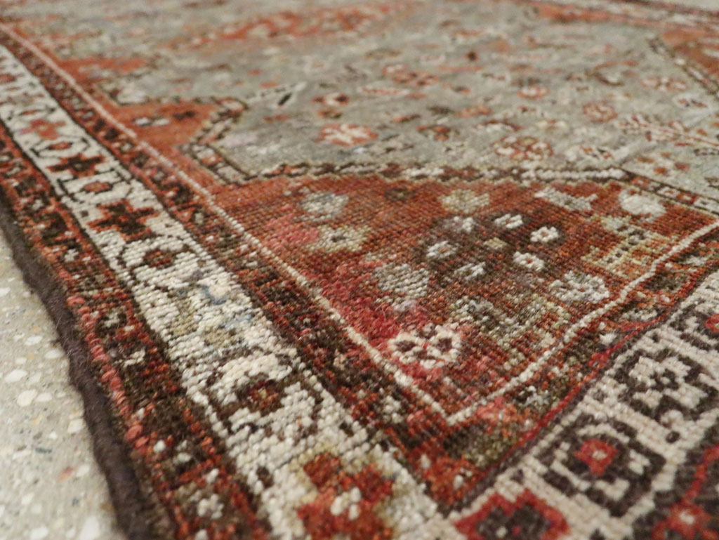 Antique Persian Khamseh Rug, No.21530 - Galerie Shabab