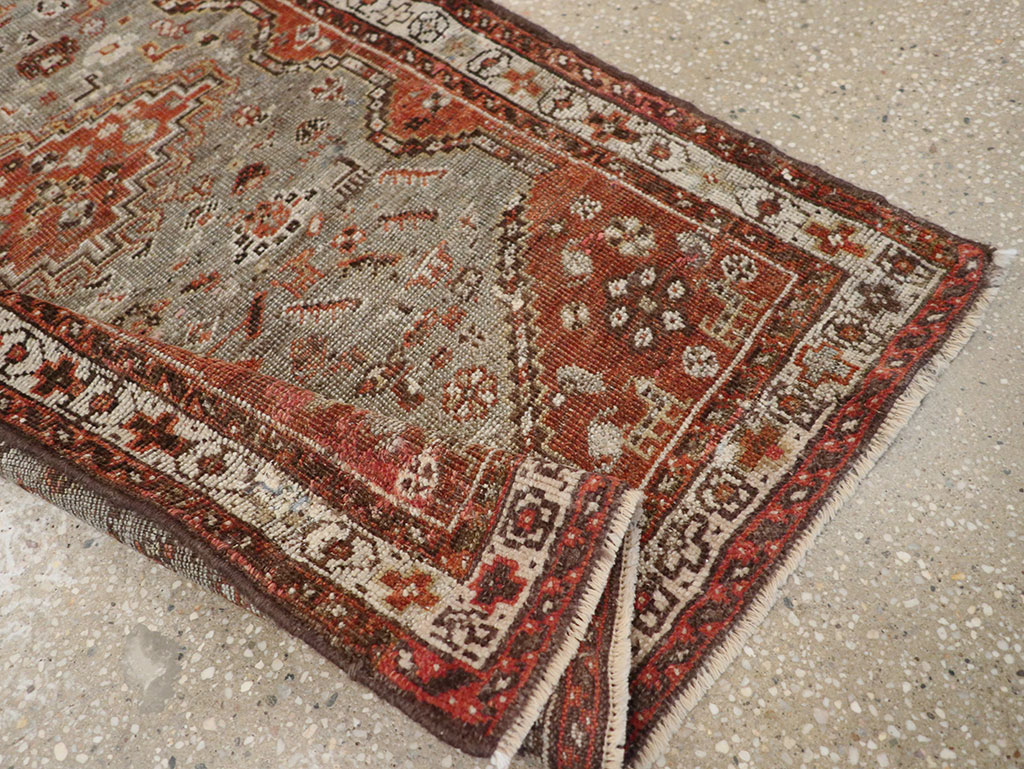Antique Persian Khamseh Rug, No.21530 - Galerie Shabab