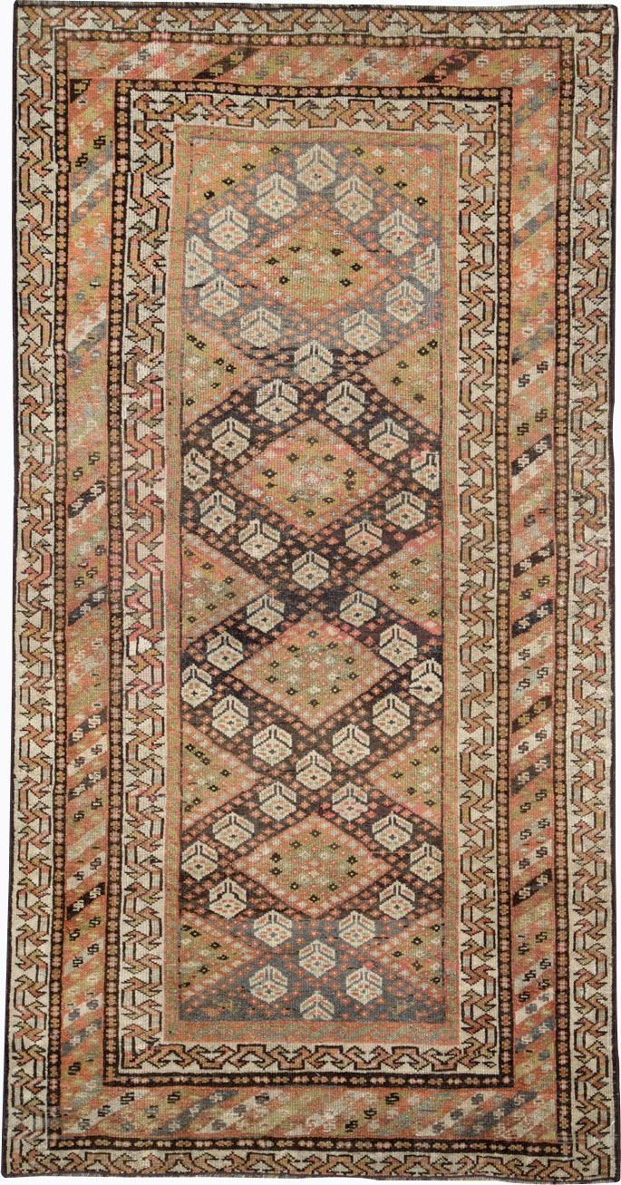 Antique Persian Khamseh Rug, No.21532 - Galerie Shabab