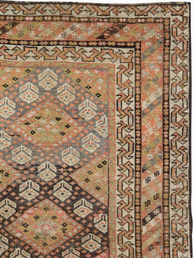 Antique Persian Khamseh Rug, No.21532 - Galerie Shabab