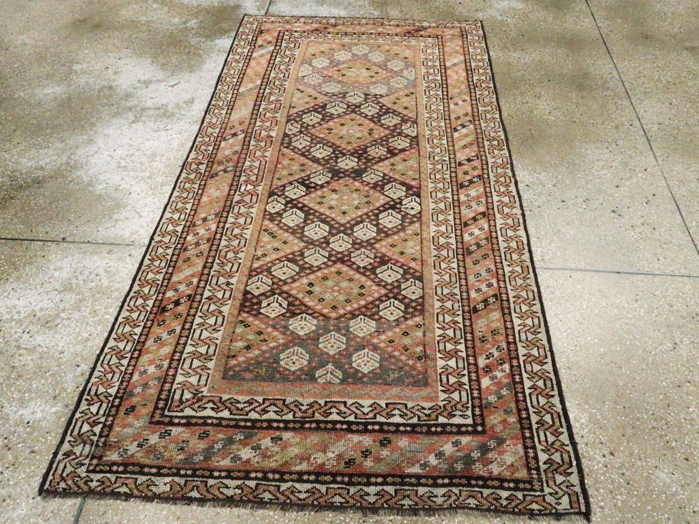 Antique Persian Khamseh Rug, No.21532 - Galerie Shabab
