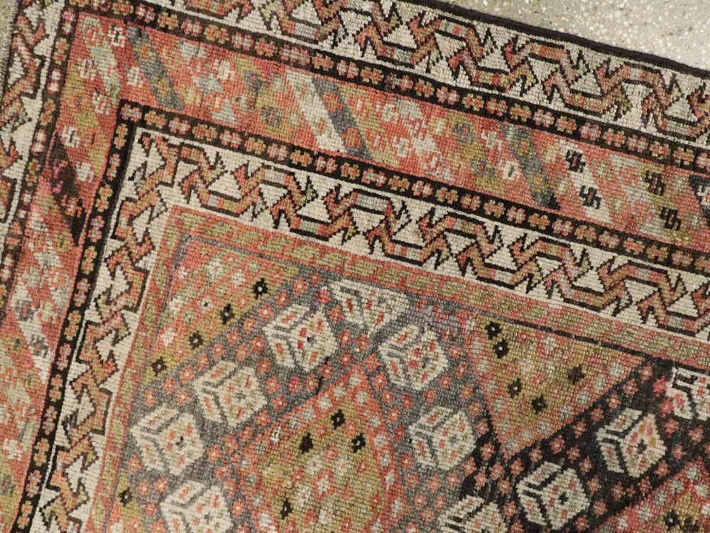 Antique Persian Khamseh Rug, No.21532 - Galerie Shabab