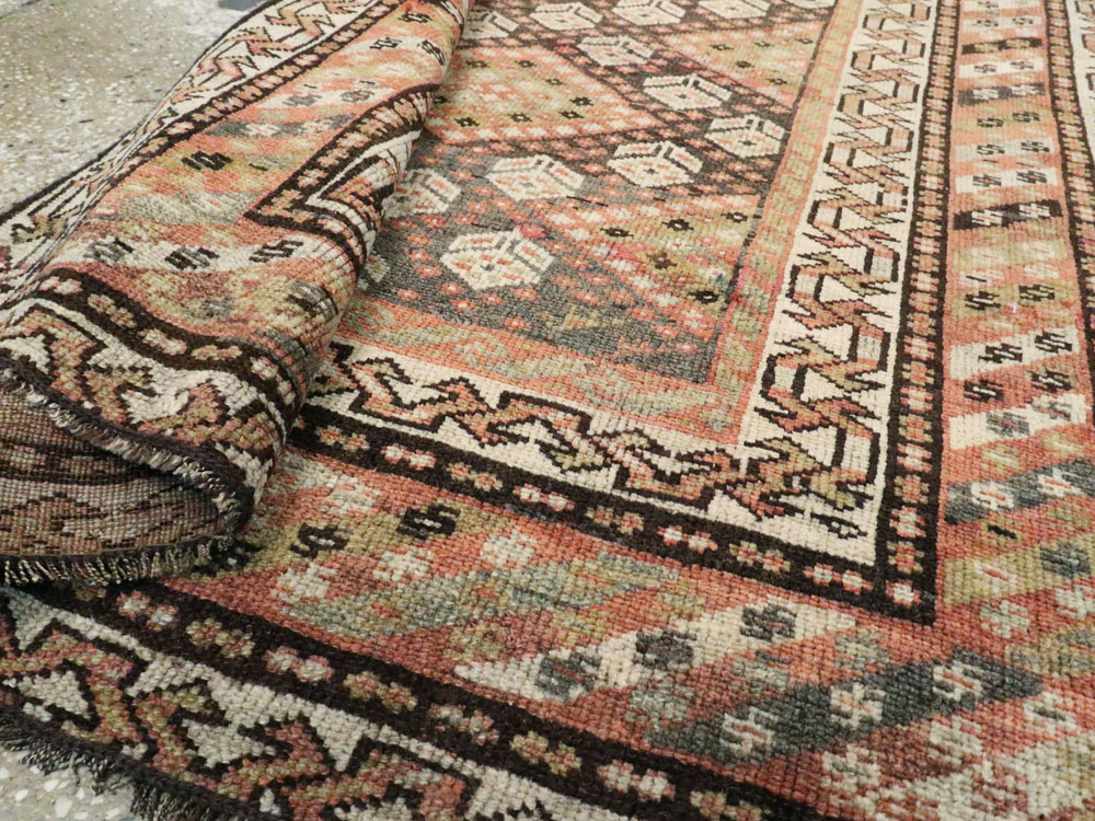 Antique Persian Khamseh Rug, No.21532 - Galerie Shabab