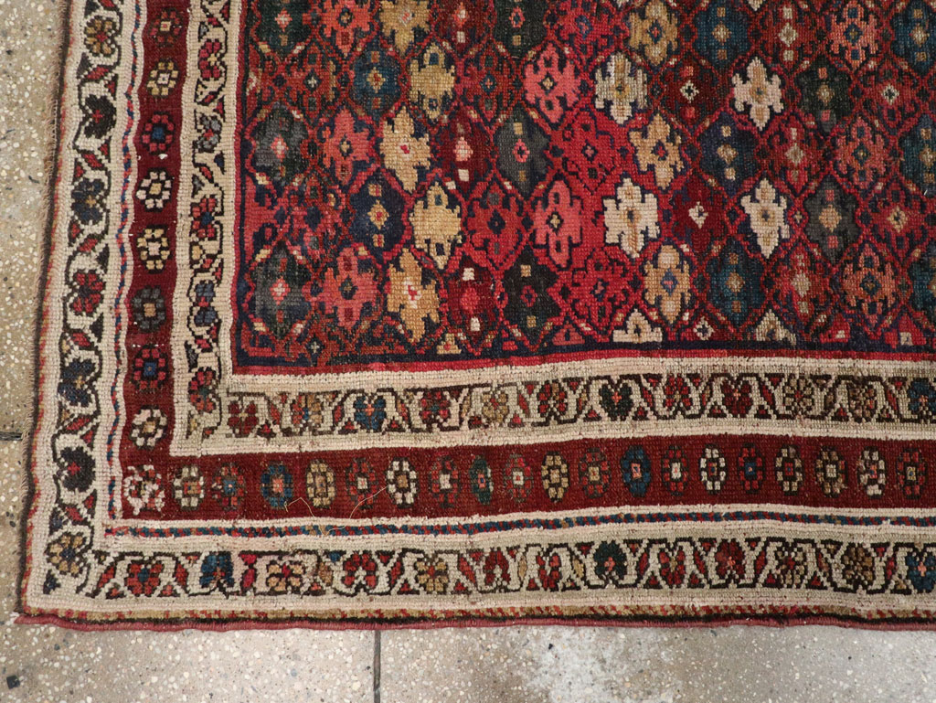 Antique Persian Kurdish Runner, No.21535 - Galerie Shabab