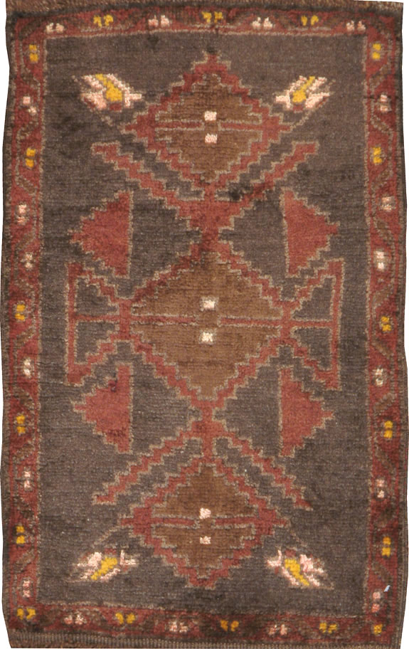 Vintage Turkish Oushak Rug, No.21544 - Galerie Shabab