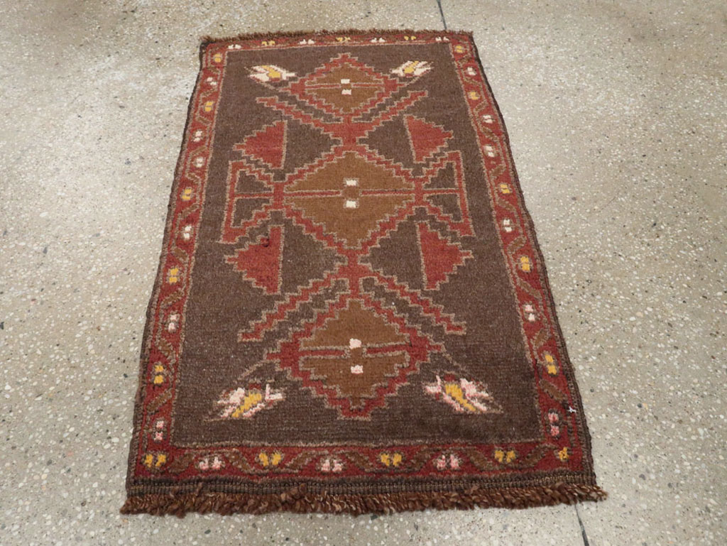 Vintage Turkish Oushak Rug, No.21544 - Galerie Shabab