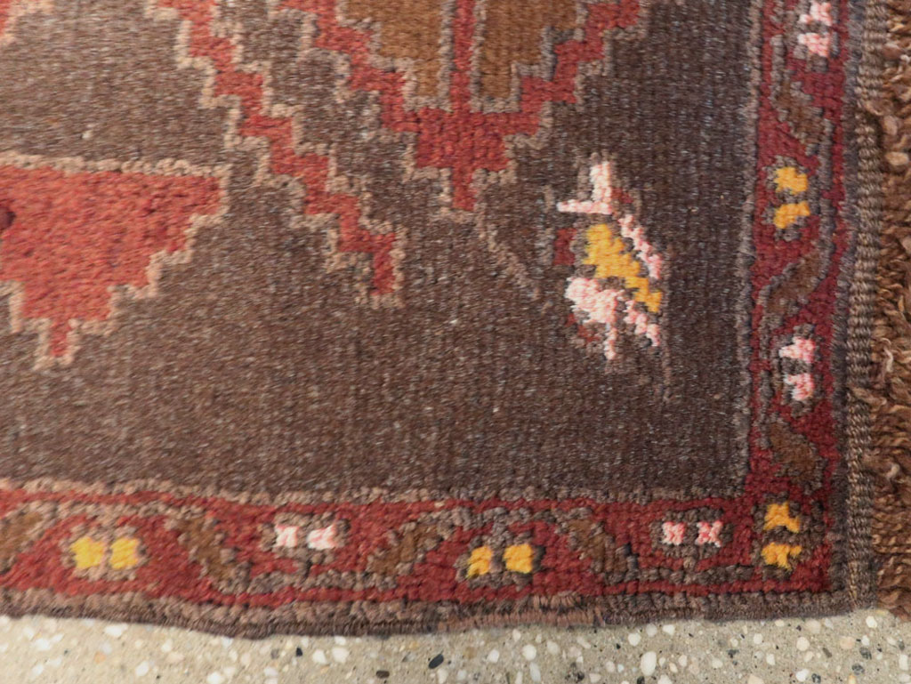 Vintage Turkish Oushak Rug, No.21544 - Galerie Shabab