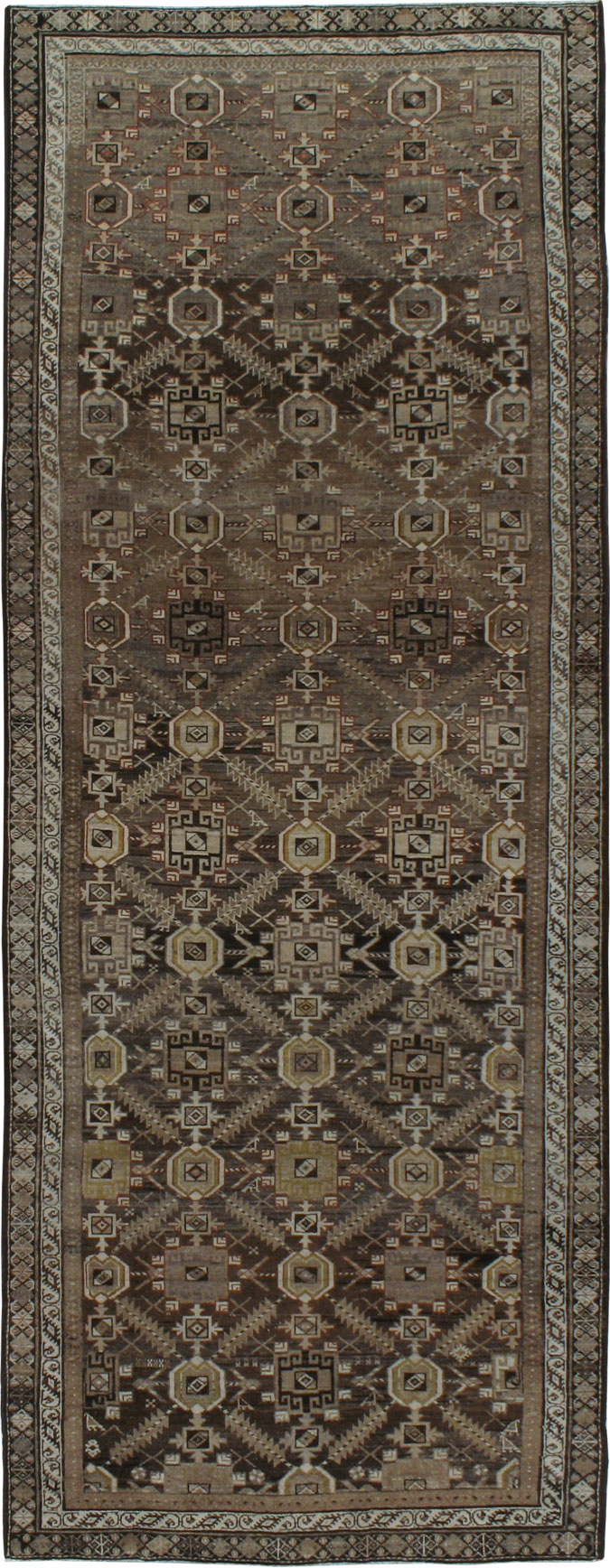 Antique Malayer Gallery Rug, No.21545 - Galerie Shabab