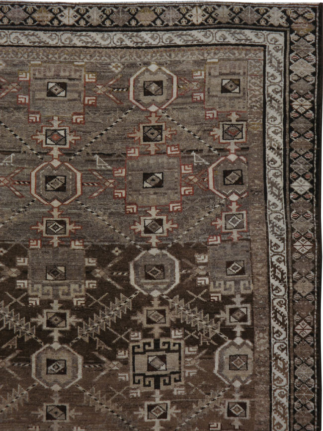 Antique Malayer Gallery Rug, No.21545 - Galerie Shabab