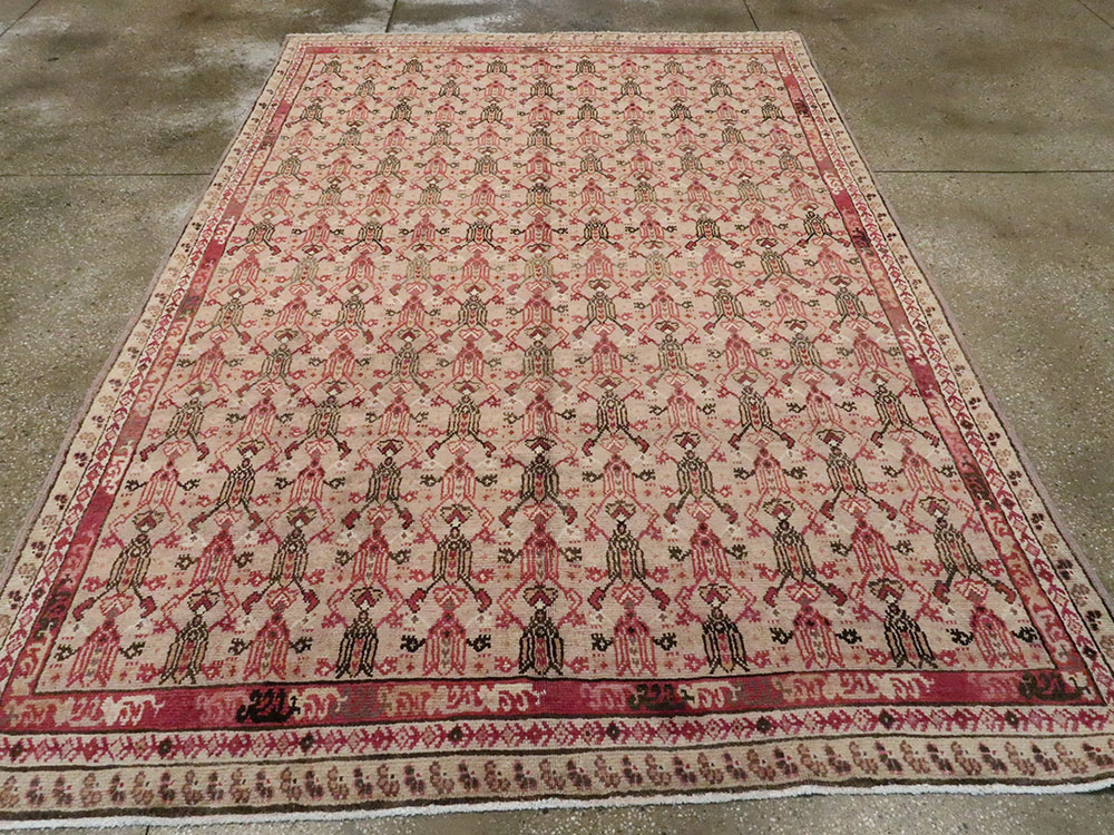 Vintage Turkish Anatolian Carpet, No.21547 - Galerie Shabab
