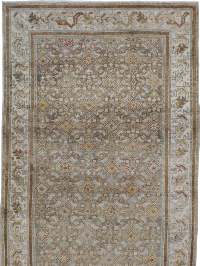 Vintage Persian Malayer Runner, No.21549 - Galerie Shabab