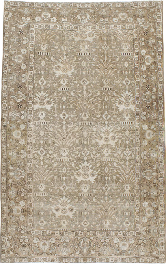 Antique Persian Tabriz Carpet, No.21558 - Galerie Shabab