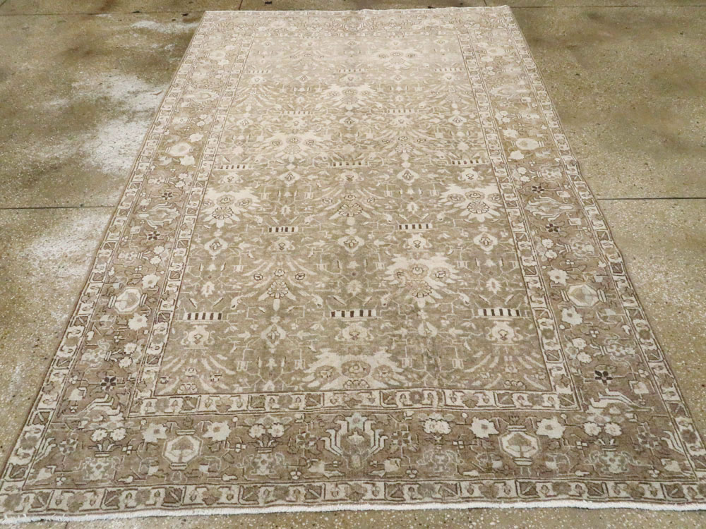 Antique Persian Tabriz Carpet, No.21558 - Galerie Shabab