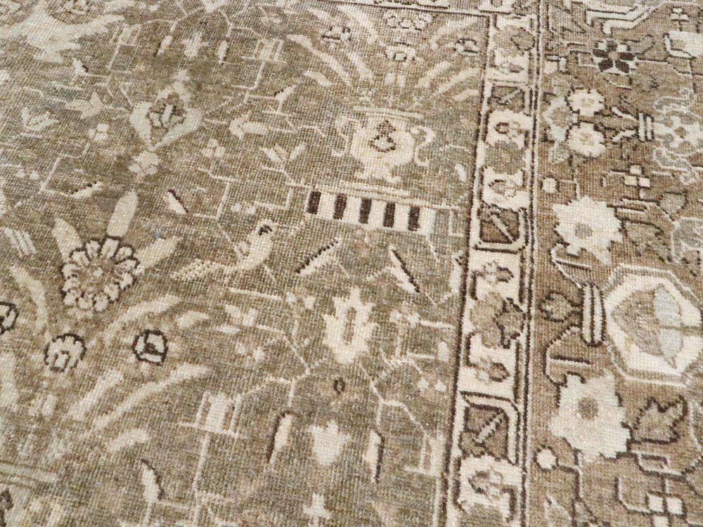 Antique Persian Tabriz Carpet, No.21558 - Galerie Shabab