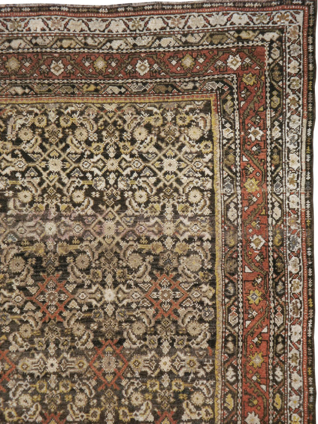 Antique Persian Kurdish Rug, No.21560 - Galerie Shabab