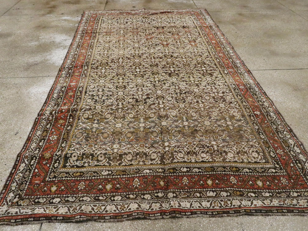 Antique Persian Kurdish Rug, No.21560 - Galerie Shabab