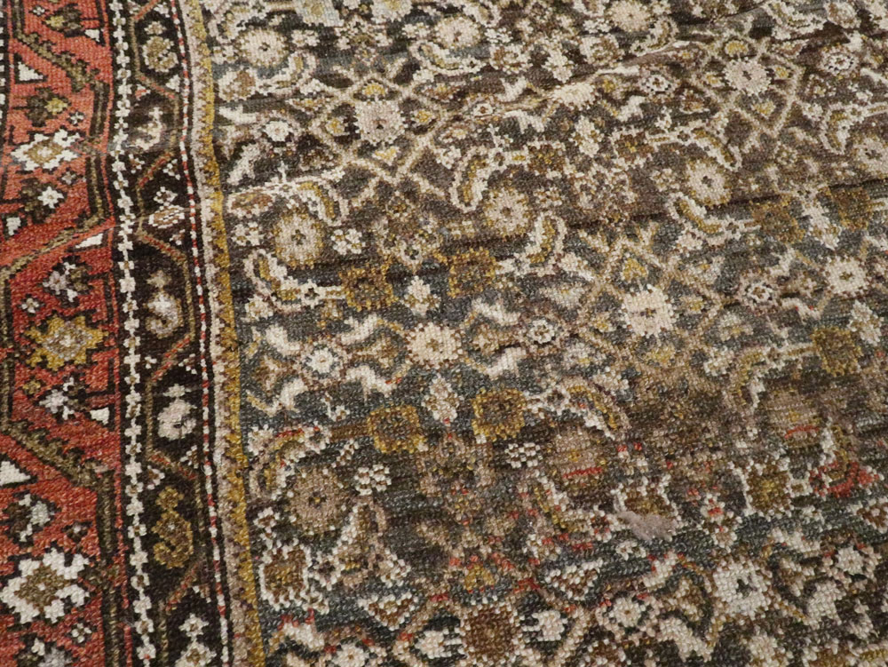 Antique Persian Kurdish Rug, No.21560 - Galerie Shabab