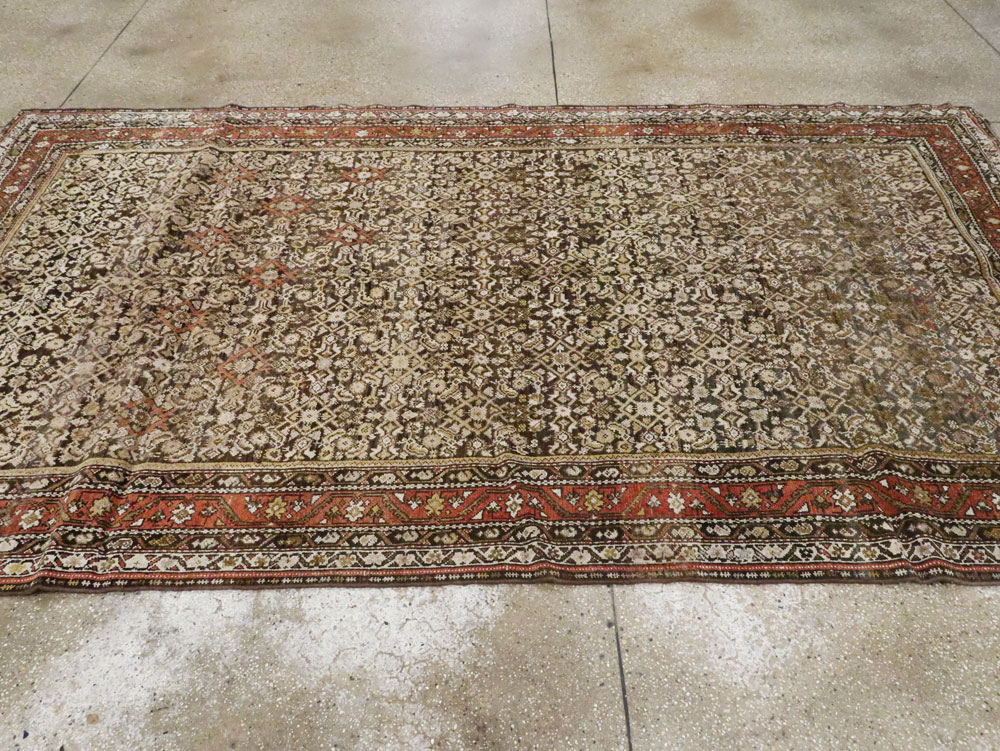 Antique Persian Kurdish Rug, No.21560 - Galerie Shabab