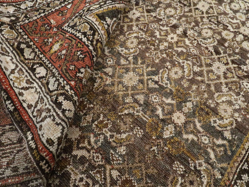Antique Persian Kurdish Rug, No.21560 - Galerie Shabab