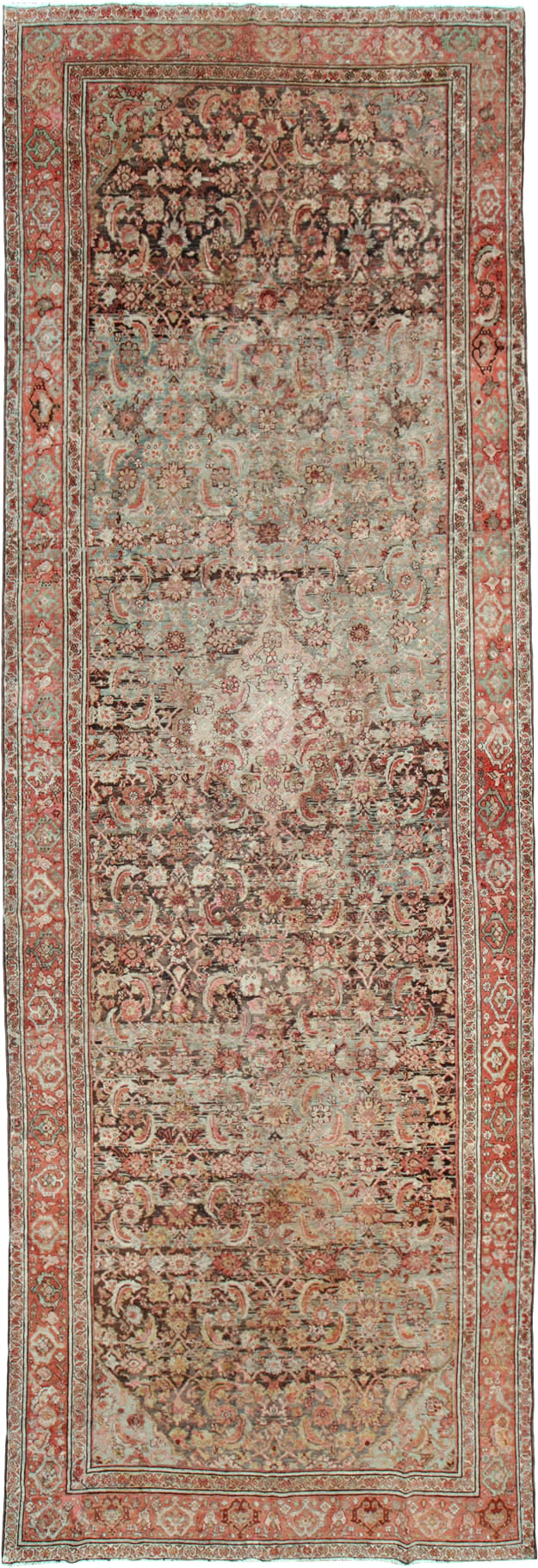 Vintage Persian Malayer Gallery Carpet, No.21562 - Galerie Shabab