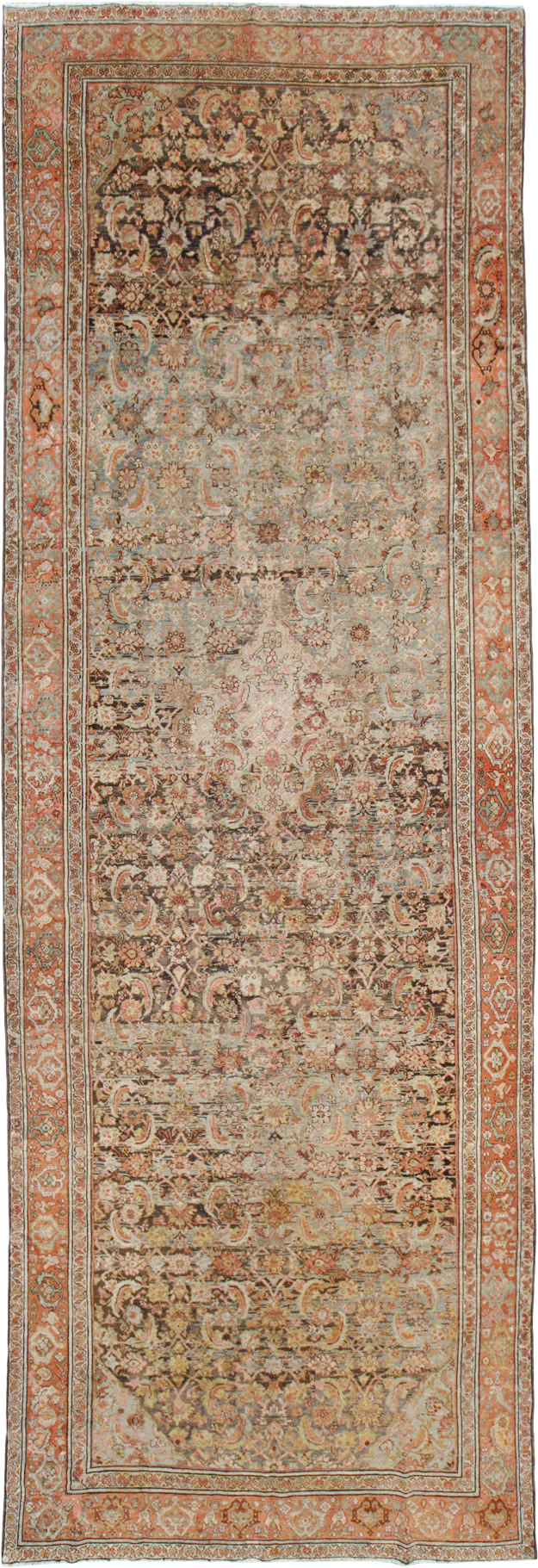 Vintage Persian Malayer Gallery Carpet, No.21562 - Galerie Shabab