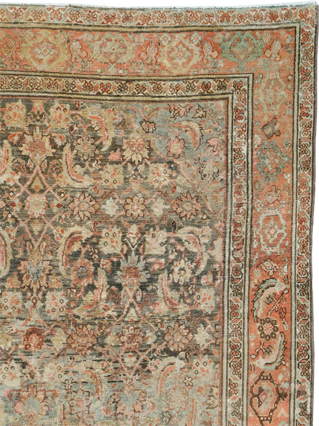 Vintage Persian Malayer Gallery Carpet, No.21562 - Galerie Shabab