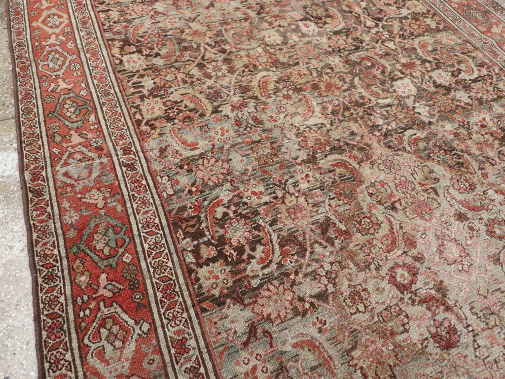 Vintage Persian Malayer Gallery Carpet, No.21562 - Galerie Shabab